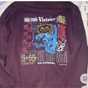Vans Men's Graphic Visions Sweater - Purple